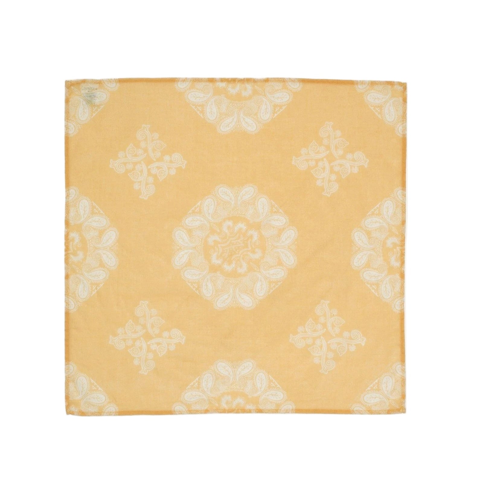 Ingrid Bandana, Paisley, Mustard-Halstørklæder-Nudie Jeans-Motorious Copenhagen