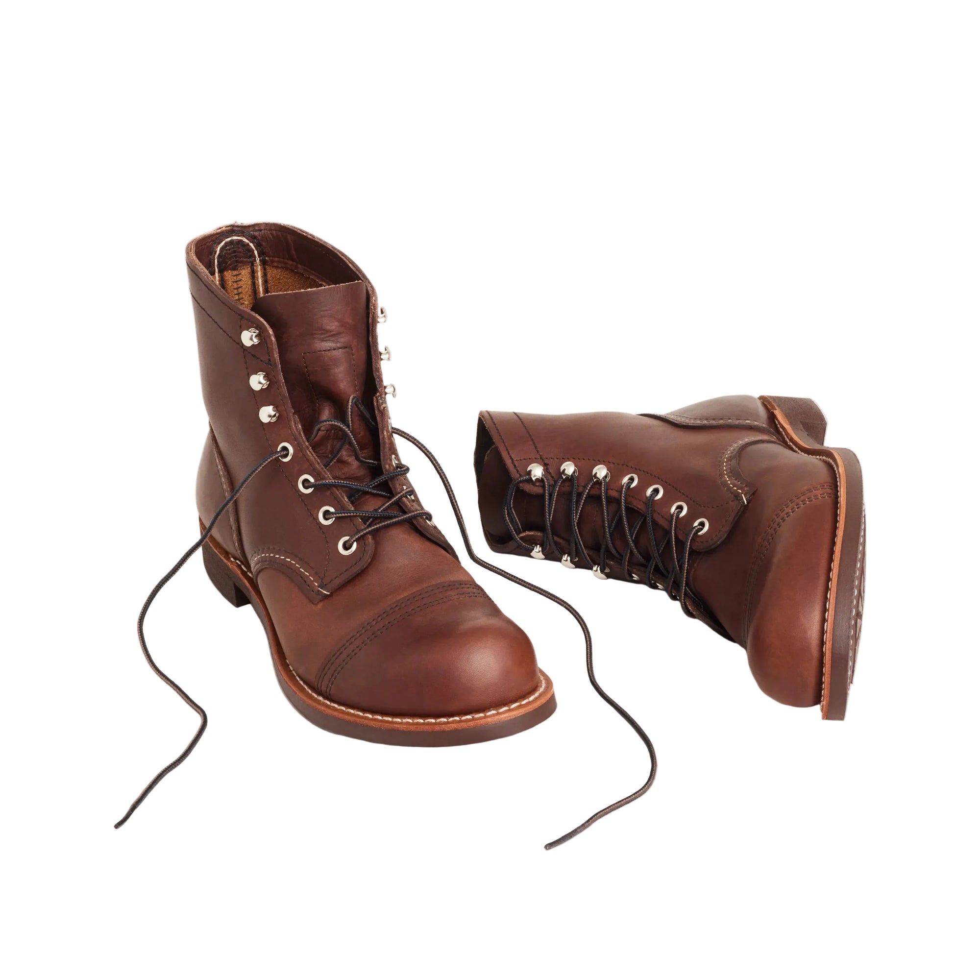 Iron Ranger, Amber Harness Leather, Style no. 8111-Sko og støvler-Red Wing Shoes-Motorious Copenhagen