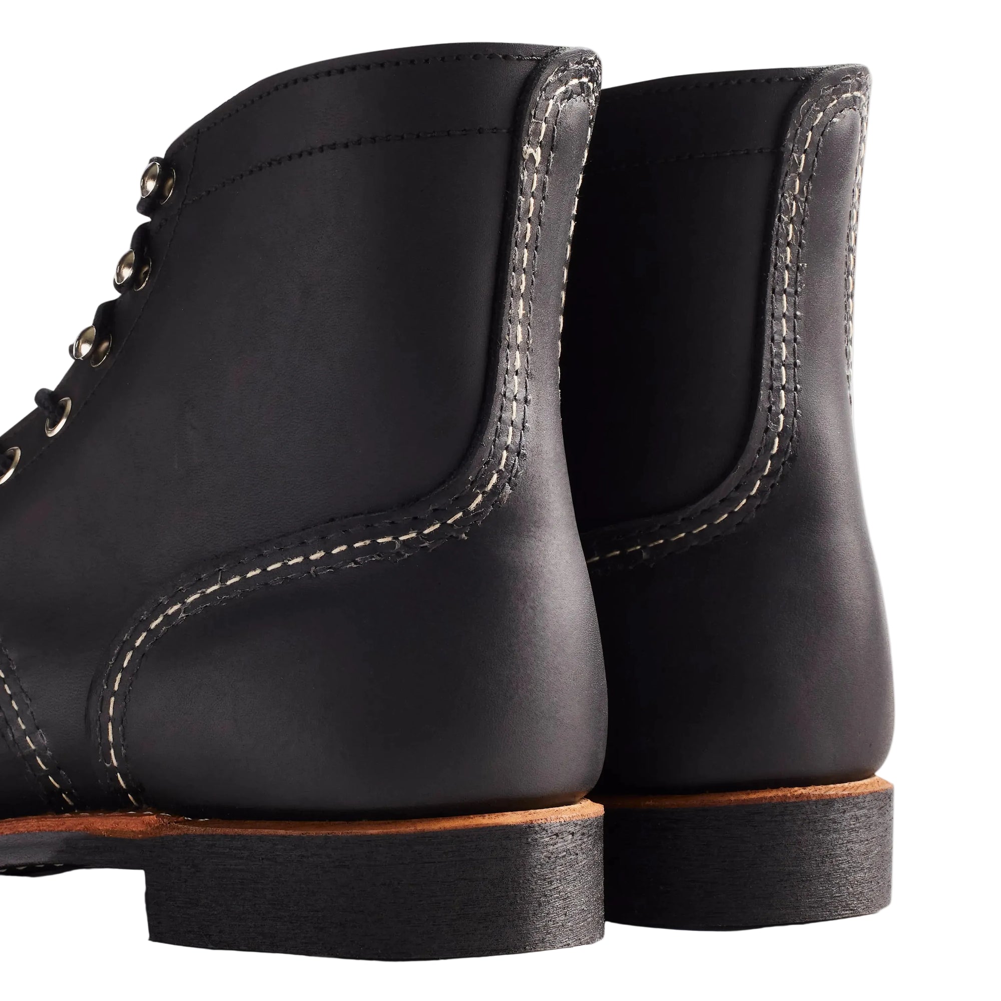 Iron Ranger, Black Harness Leather, Style no. 8084-Sko og støvler-Red Wing Shoes-Motorious Copenhagen