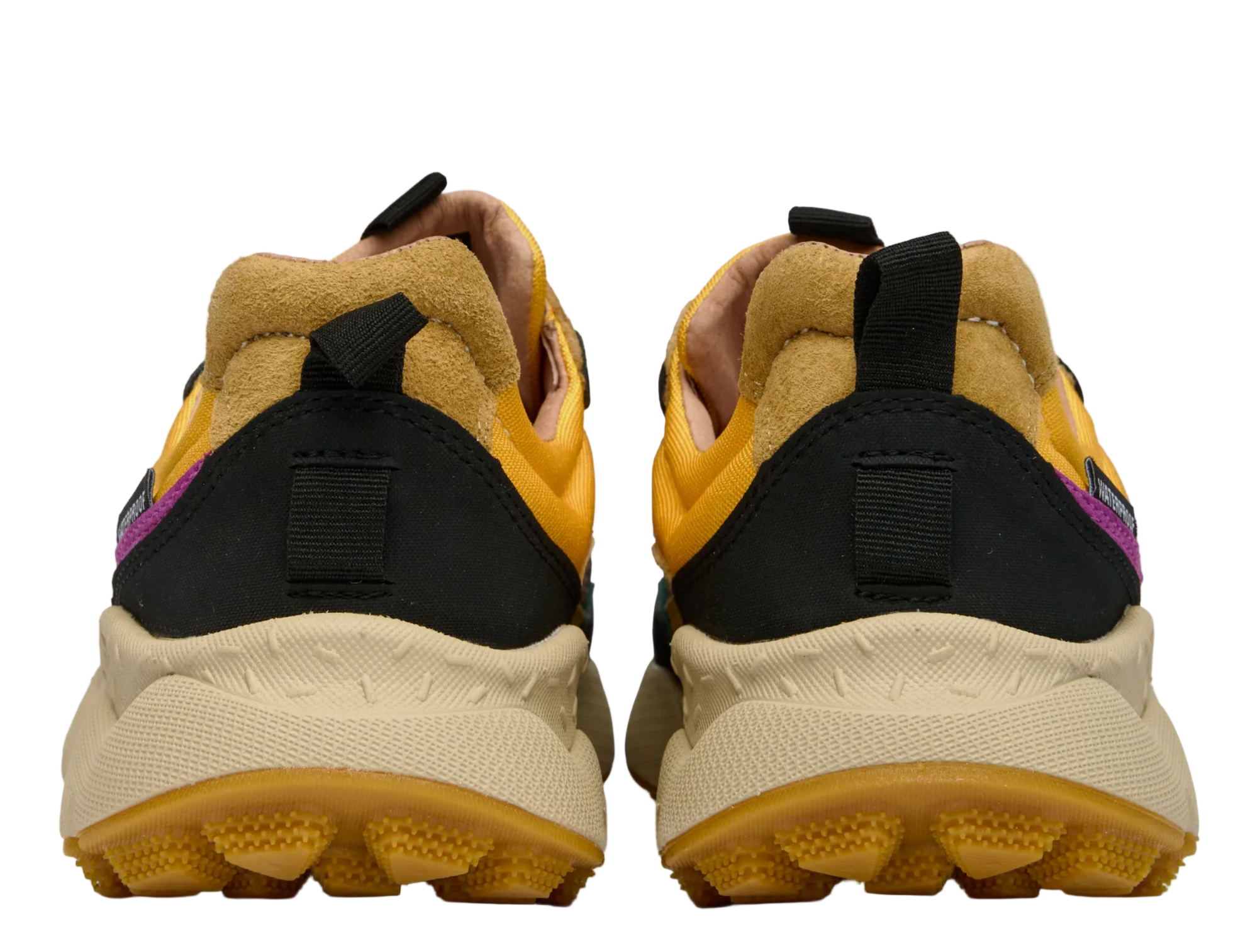 Iwano Sneakers, Unisex, Black/Cognac/Yellow-Sko og støvler-Flower Mountain-Motorious Copenhagen