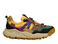 Iwano Sneakers, Unisex, Black/Cognac/Yellow-Sko og støvler-Flower Mountain-Motorious Copenhagen