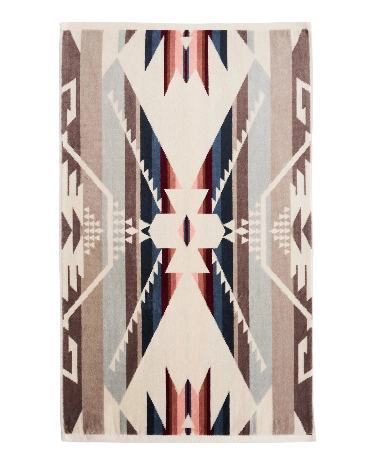 Jacquard Bath Towel, White Sands Tan-Håndklæder-Pendleton-Motorious Copenhagen
