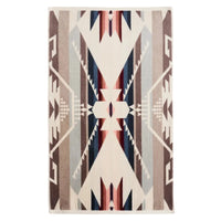 Jacquard Bath Towel, White Sands Tan-Håndklæder-Pendleton-Motorious Copenhagen