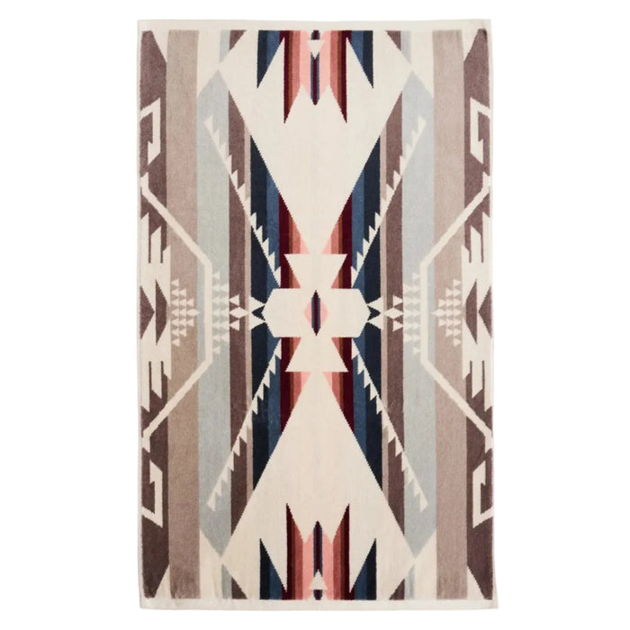 Jacquard Bath Towel, White Sands Tan-Håndklæder-Pendleton-Motorious Copenhagen