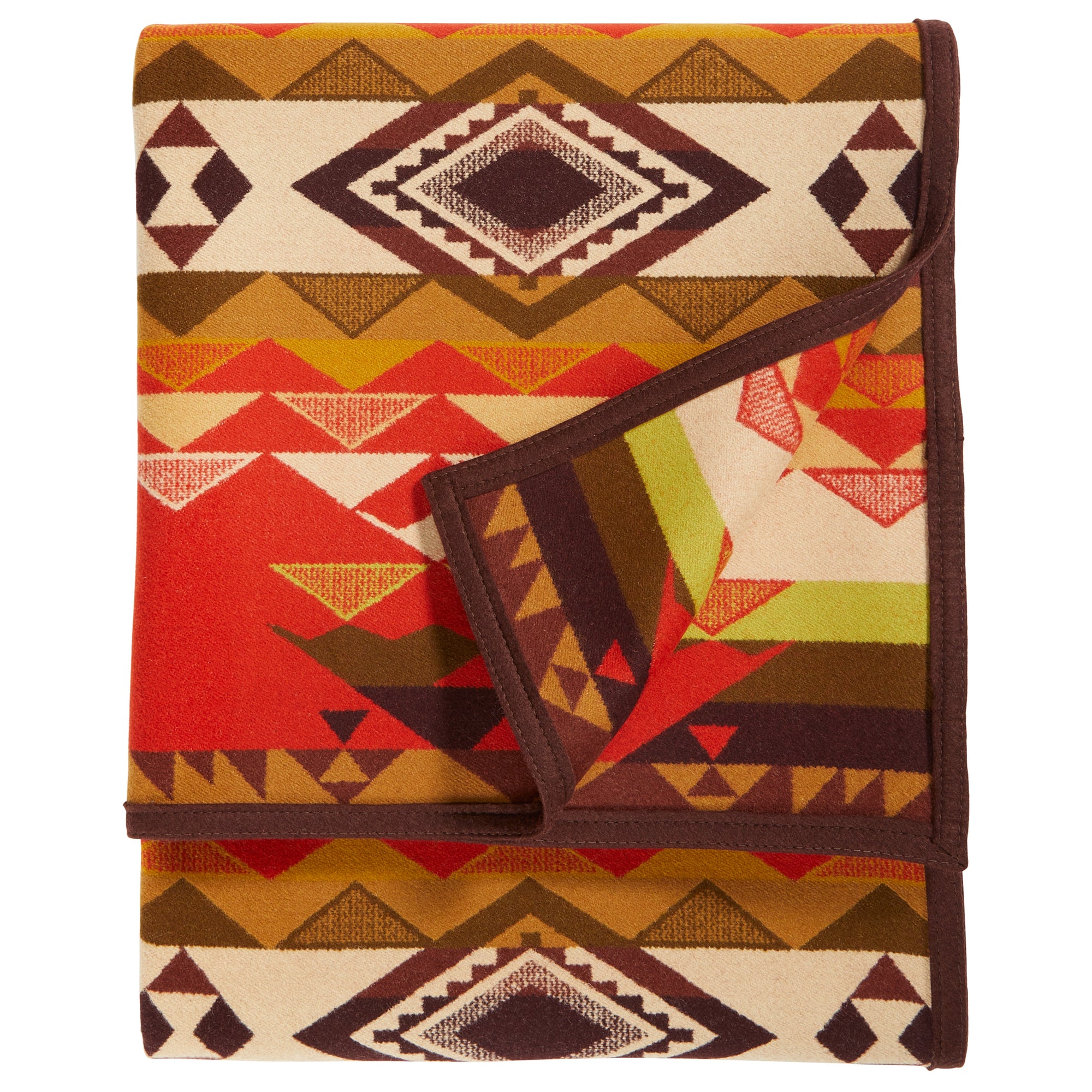 Jacquard Robe Blanket, LImited Edition, Highland Peak Red-Tæpper-Pendleton-Motorious Copenhagen