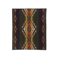 Jacquard Throw Wool Blanket, Tumalo-Tæpper-Pendleton-Motorious Copenhagen