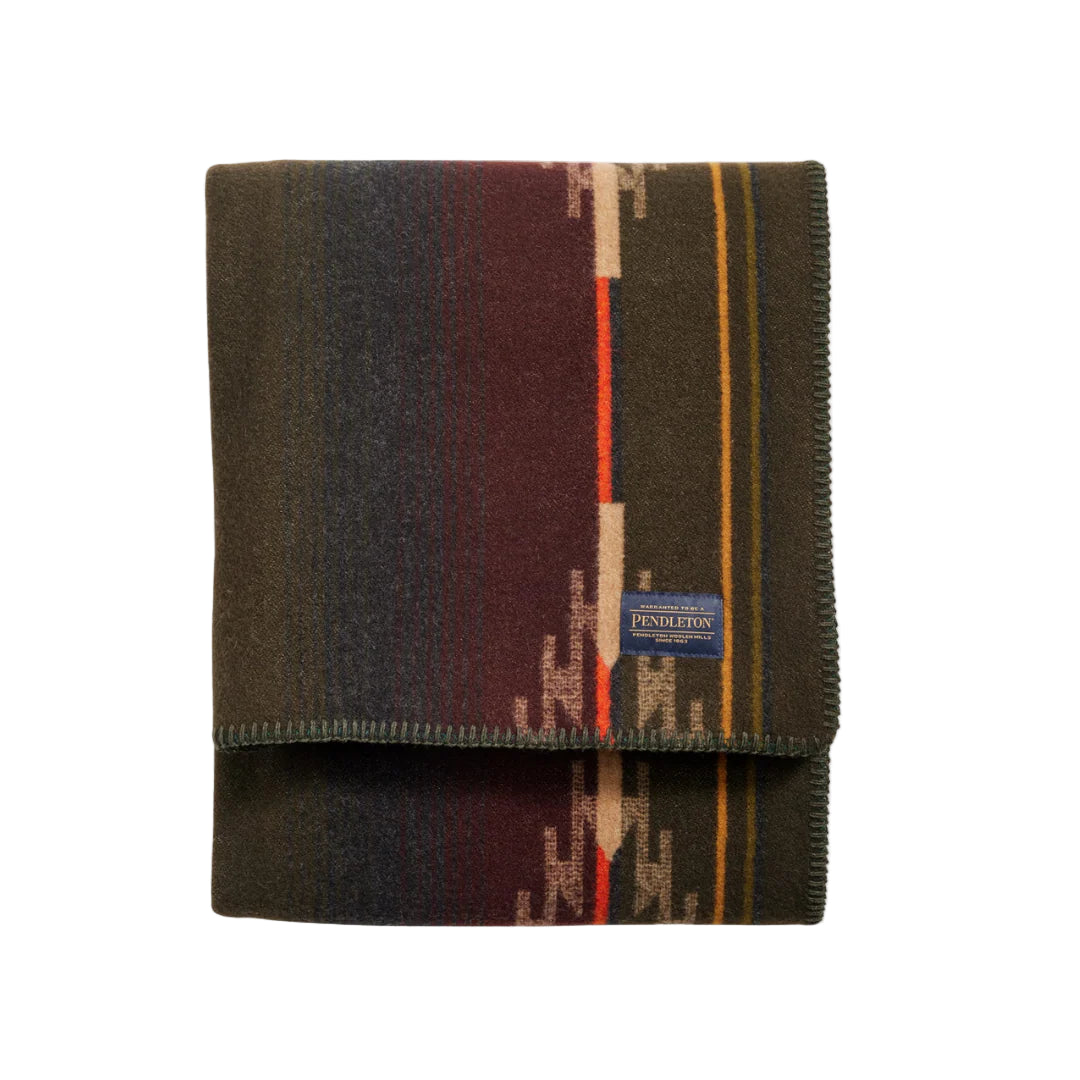 Jacquard Throw Wool Blanket, Tumalo-Tæpper-Pendleton-Motorious Copenhagen