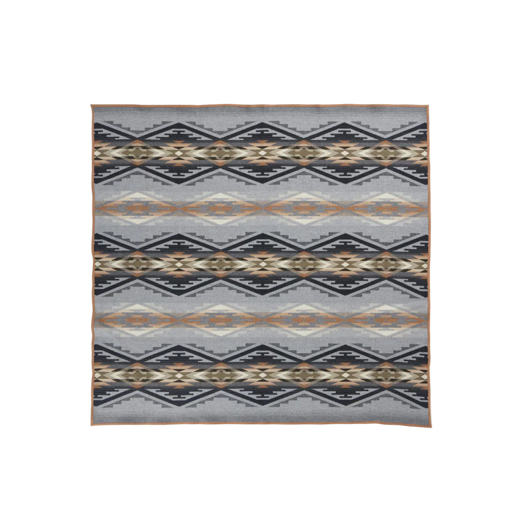 Jacquard Throw Wool Blanket, Tumalo Ridge-Tæpper-Pendleton-Motorious Copenhagen