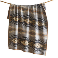 Jacquard Throw Wool Blanket, Tumalo Ridge-Tæpper-Pendleton-Motorious Copenhagen
