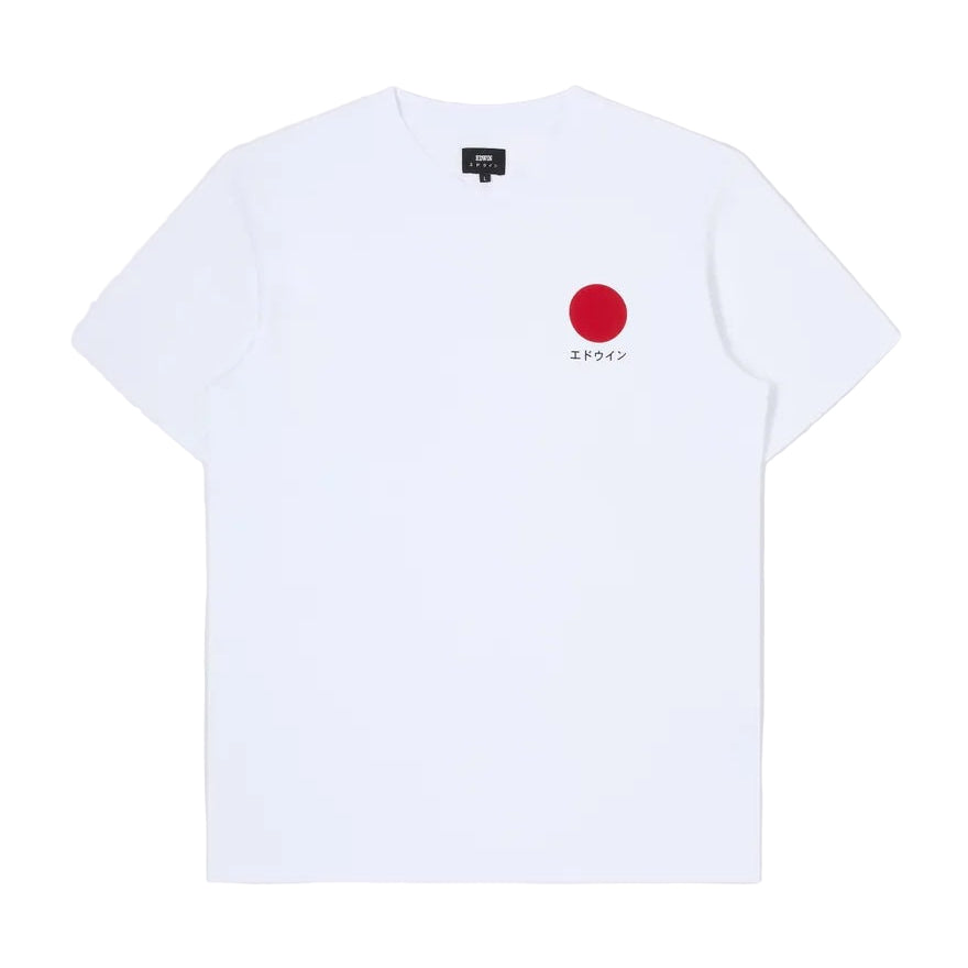 Japanese Sun T-shirt, White-T-shirts-Edwin-Motorious Copenhagen