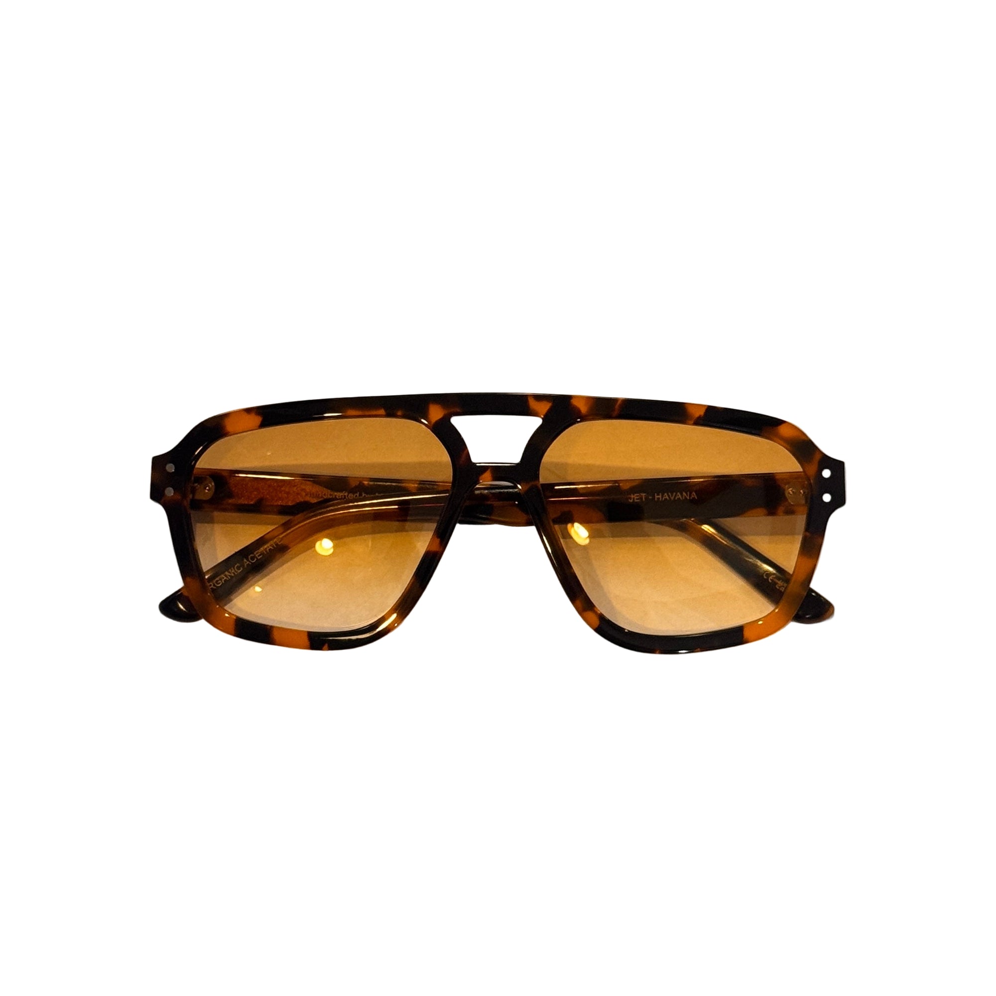 Jet, Havana, Yellow Gradient Lens-Solbriller-Monokel Eyewear-Motorious Copenhagen