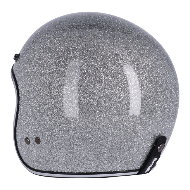 Jett Helmet, Disco Ball Silver-Hjelme-Roeg-Motorious Copenhagen
