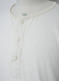 Jonas, Long Sleeve Henley, Off-white-T-shirts-Hansen Garments-Motorious Copenhagen