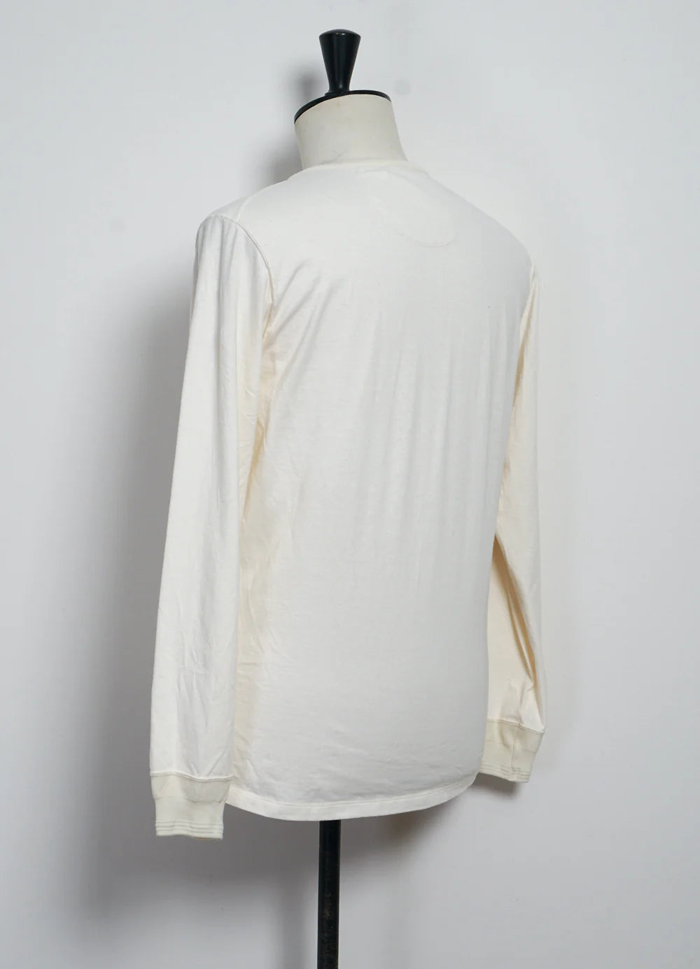 Jonas, Long Sleeve Henley, Off-white-T-shirts-Hansen Garments-Motorious Copenhagen