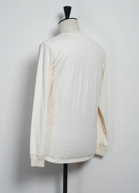 Jonas, Long Sleeve Henley, Off-white-T-shirts-Hansen Garments-Motorious Copenhagen