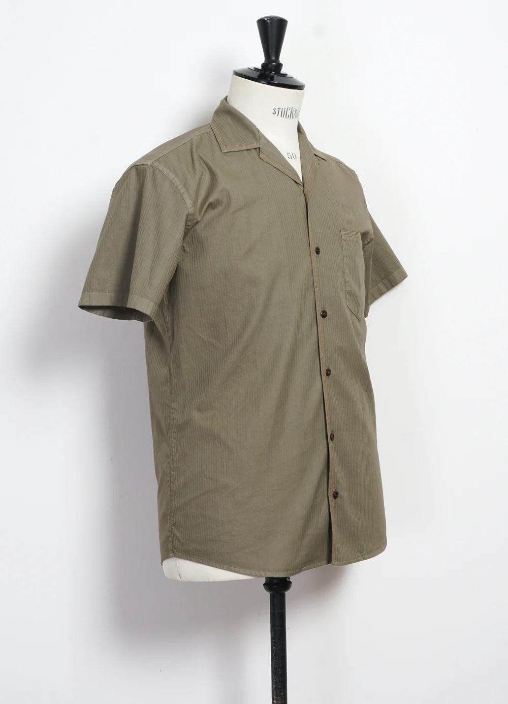 Jonny, Short Sleeve Shirt, Bay Leaf-Skjorter-Hansen Garments-Motorious Copenhagen
