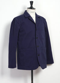 Josuf, Casual 'Chore' Blazer, Marine-Blazere-Hansen Garments-Motorious Copenhagen