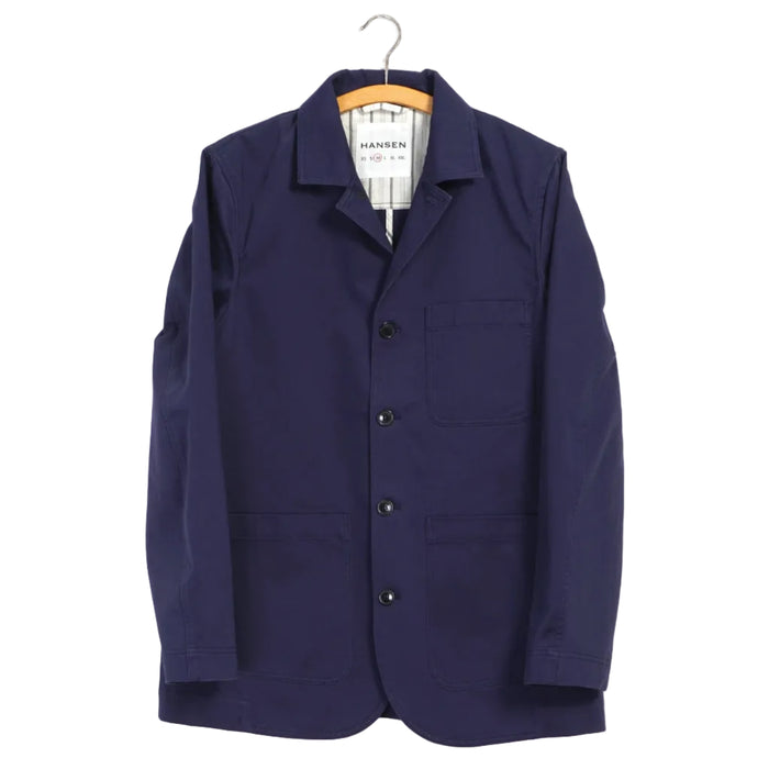 Josuf, Casual 'Chore' Blazer, Marine-Blazere-Hansen Garments-Motorious Copenhagen