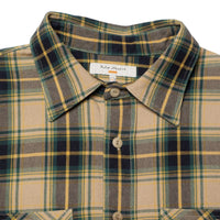 Julian Shirt, Tartan Check, Green/Navy/Yellow-Jakker-Nudie Jeans-Motorious Copenhagen