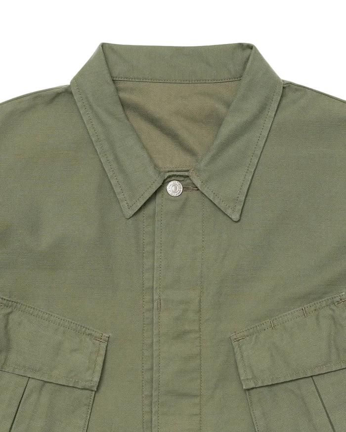 Jungle Shirt, Olive-Skjorter-Edwin-Motorious Copenhagen