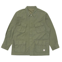 Jungle Shirt, Olive-Skjorter-Edwin-Motorious Copenhagen