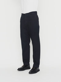 Ken, Casual Trousers, Stormy Blue-Bukser-Hansen Garments-Motorious Copenhagen