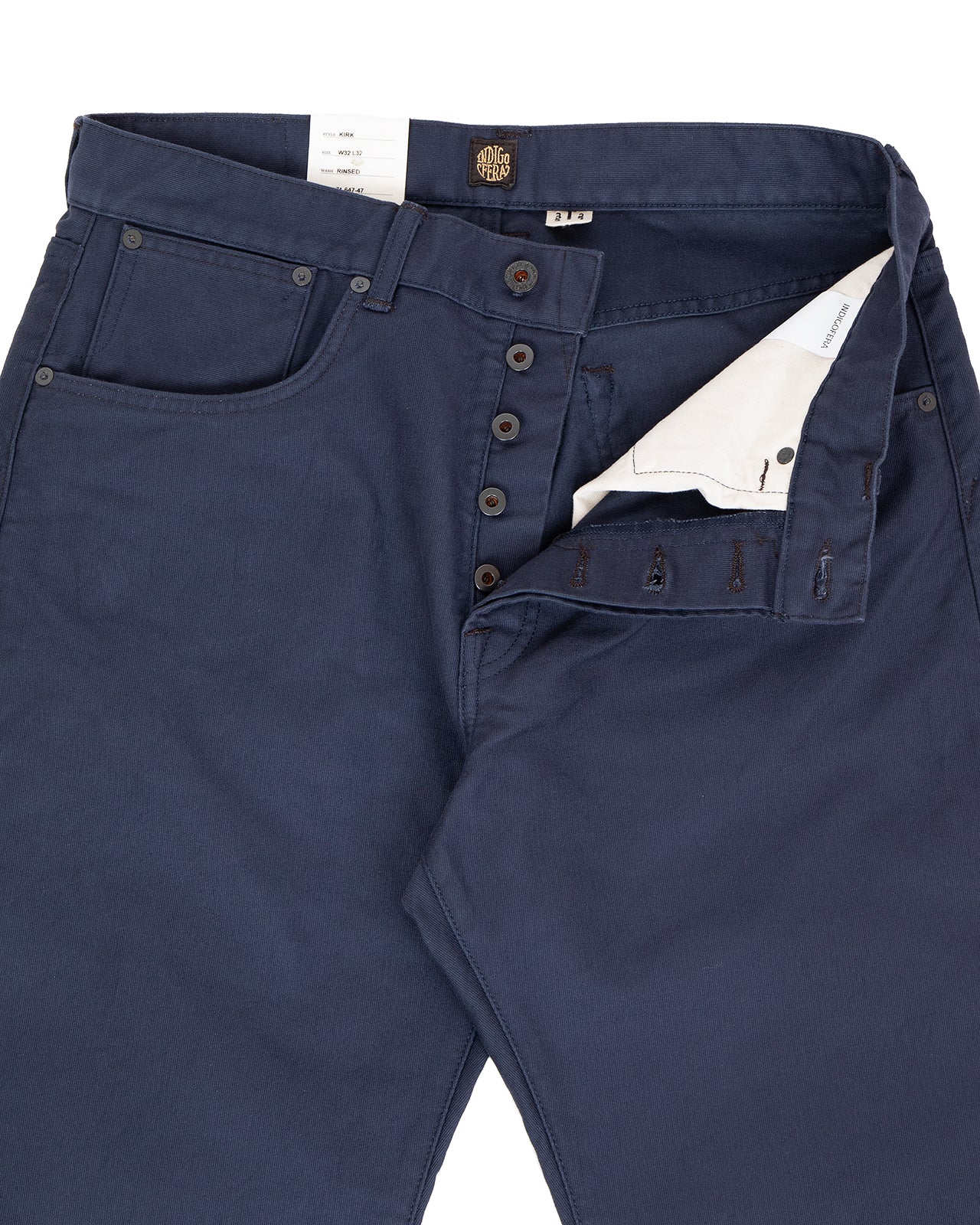 Kirk Pants, Bedford Navy-Bukser-IndigoFera-Motorious Copenhagen