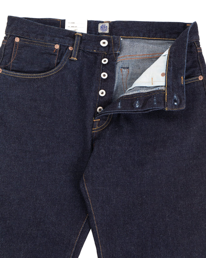 Kirk Pants, No 9 Rinsed-Bukser-IndigoFera-Motorious Copenhagen