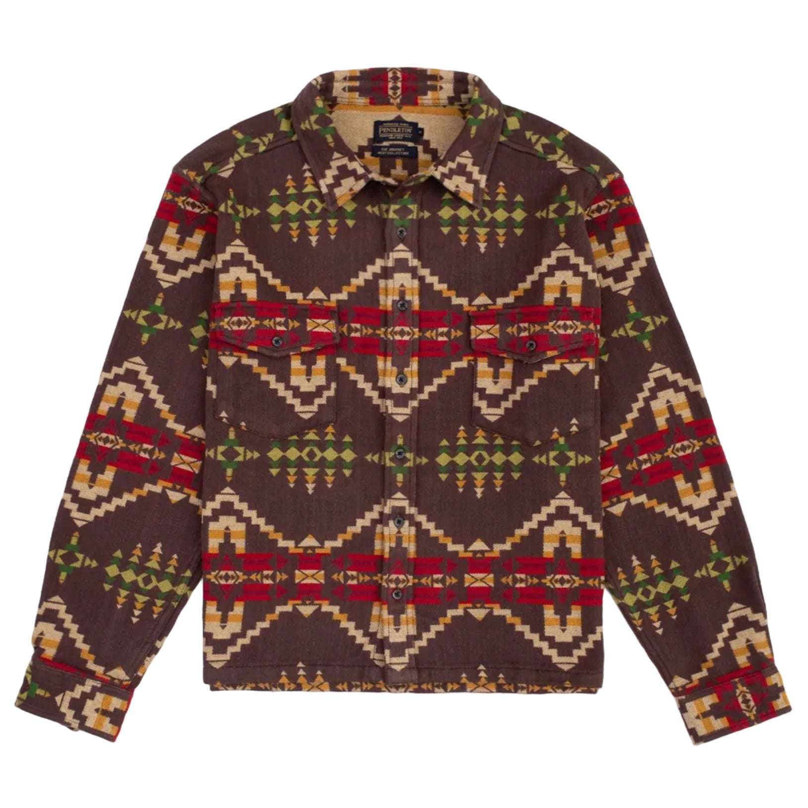 La Pine Shirt, Four Corners pattern-Skjorter-Pendleton-Motorious Copenhagen