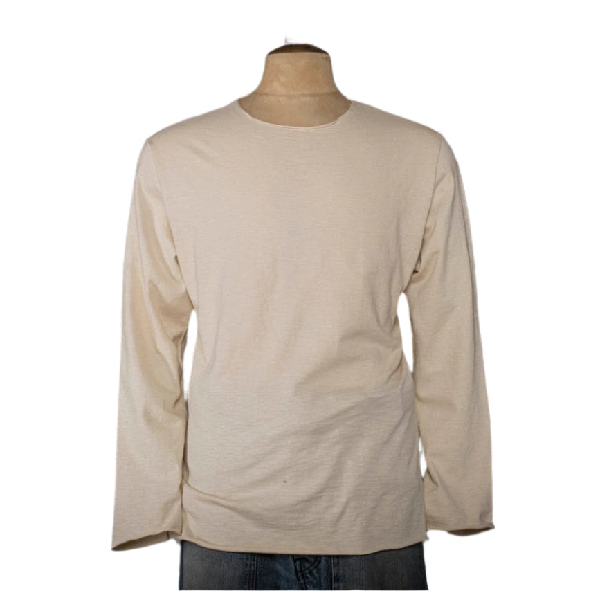 La marinière Sailor T-shirt, Long Sleeve, Natural-Skjorter-Fleurs de Bagne-Motorious Copenhagen