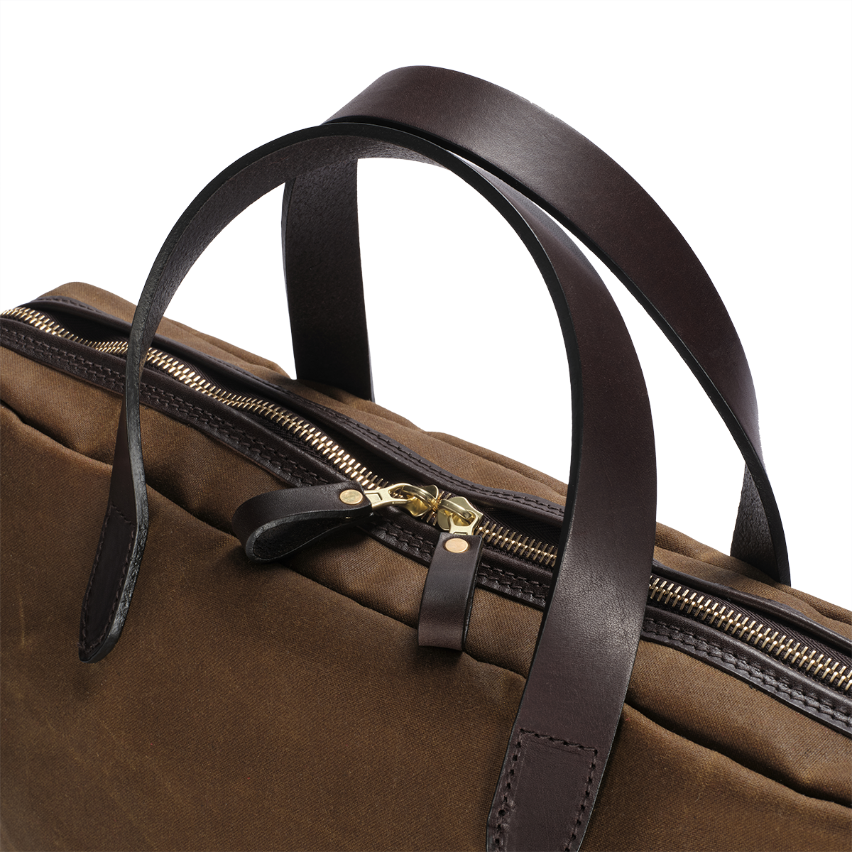 Laptop Bag, Light Waxed, Sandstone-Tasker-Croots England-Motorious Copenhagen