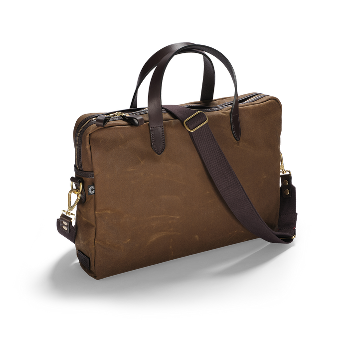 Laptop Bag, Light Waxed, Sandstone-Tasker-Croots England-Motorious Copenhagen