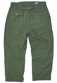 Light Canvas Pants, Military Green-Bukser-Hen's Teeth-Motorious Copenhagen