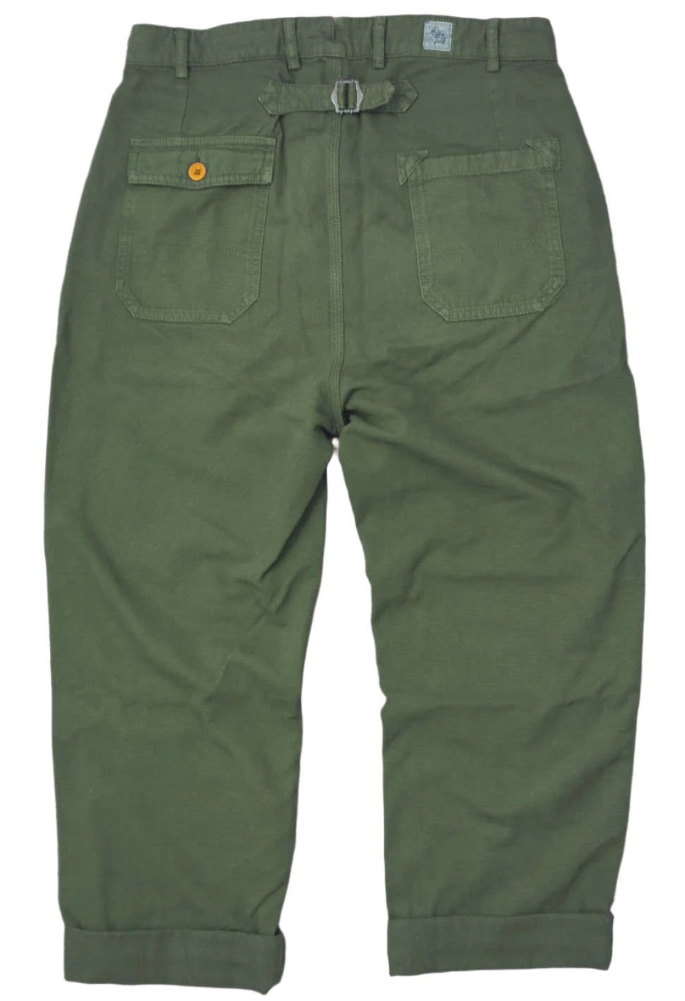 Light Canvas Pants, Military Green-Bukser-Hen's Teeth-Motorious Copenhagen