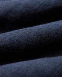 Linen Camp Collar Shirt, Navy-Skjorter-Portuguese Flannel-Motorious Copenhagen