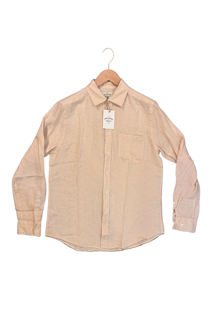 Linen Shirt, Raw-Skjorter-Portuguese Flannel-Motorious Copenhagen