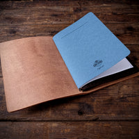 Logbook Leather Set, A5, With inserts, Cognac-Tasker-Kalos and Sons-Motorious Copenhagen