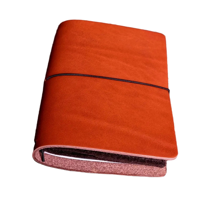 Logbook Leather Set, A6, With inserts, Cognac-Tasker-Kalos and Sons-Motorious Copenhagen