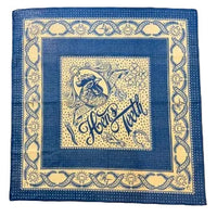 Lucky Bandana, Light Indigo Blue-Halstørklæder-Hen's Teeth-Motorious Copenhagen