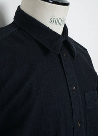 Luka, Sturdy Overshirt, Stormy Blue-Skjorter-Hansen Garments-Motorious Copenhagen