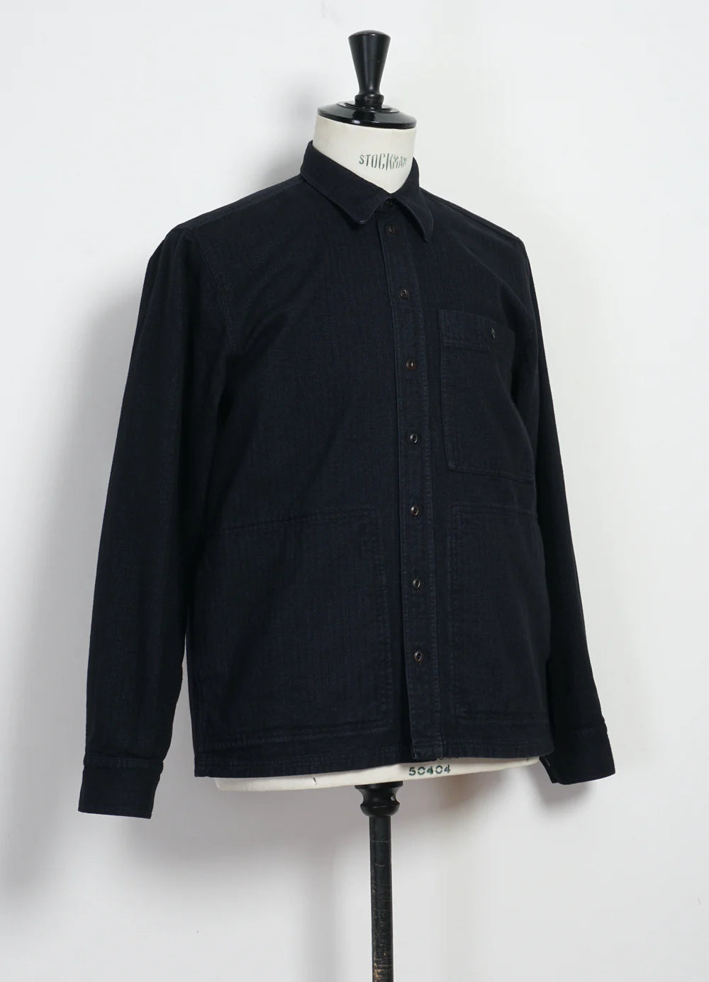Luka, Sturdy Overshirt, Stormy Blue-Skjorter-Hansen Garments-Motorious Copenhagen