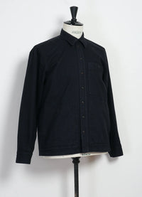 Luka, Sturdy Overshirt, Stormy Blue-Skjorter-Hansen Garments-Motorious Copenhagen