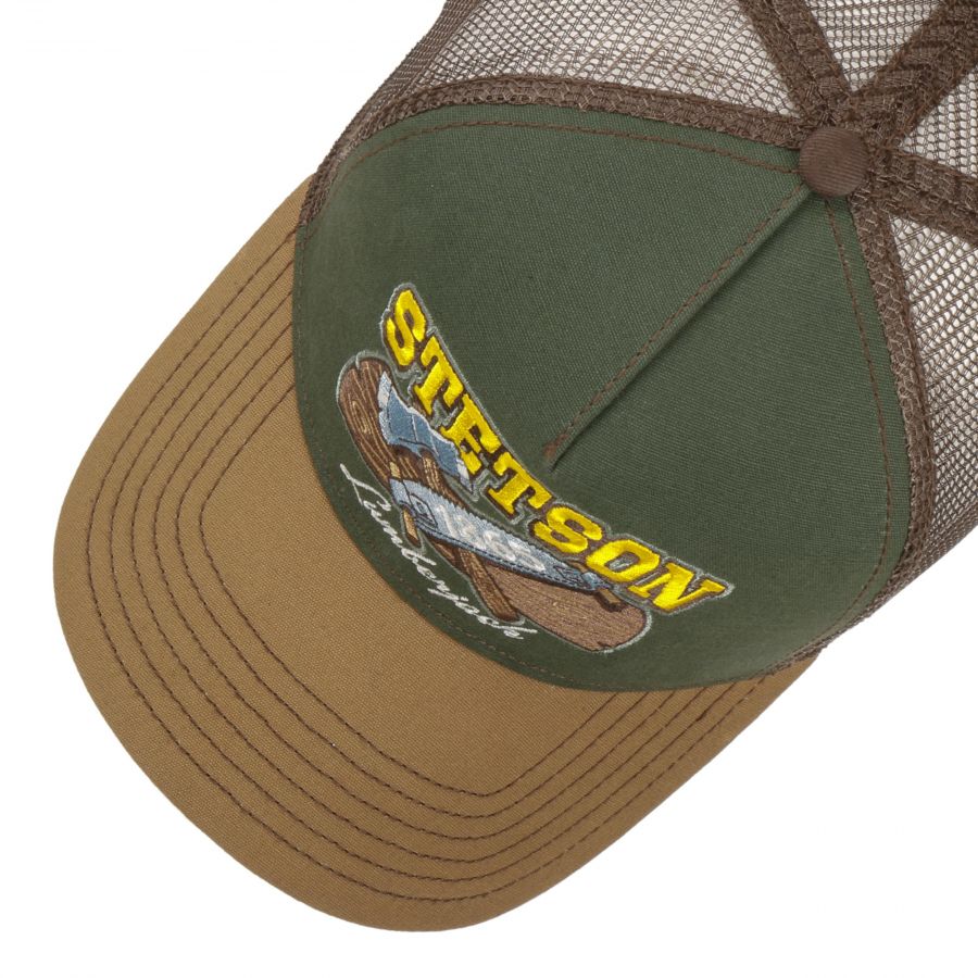 Lumberjack Trucker Cap, Brown-Hatte og Caps-Stetson-Motorious Copenhagen
