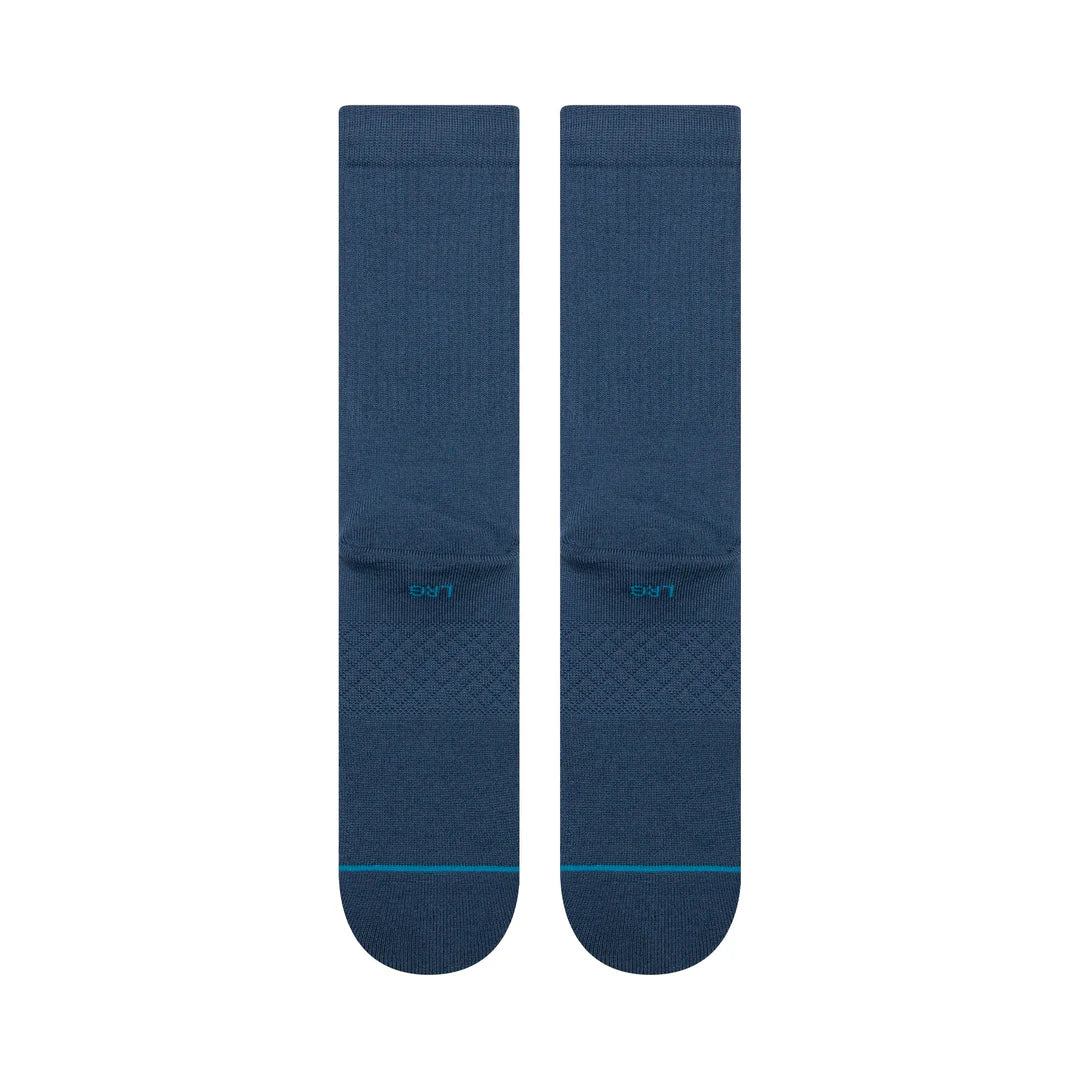 Icon Crew Socks, Deep Teal
