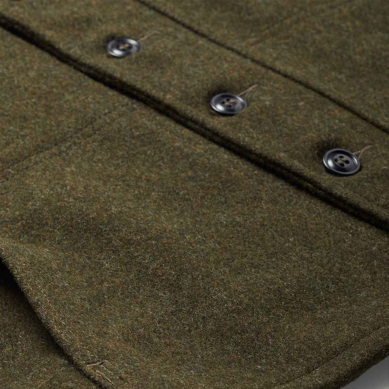 Mackinaw Wool Vest, Forest Green-Veste-Filson 1897-Motorious Copenhagen