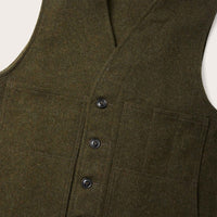 Mackinaw Wool Vest, Forest Green-Veste-Filson 1897-Motorious Copenhagen