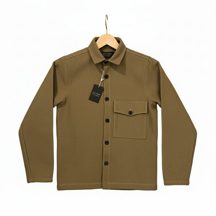 'Made in Denmark' Overshirt, Army-Jakker-Klaus Samsøe-Motorious Copenhagen