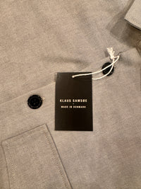 'Made in Denmark' Overshirt, Grå-Jakker-Klaus Samsøe-Motorious Copenhagen