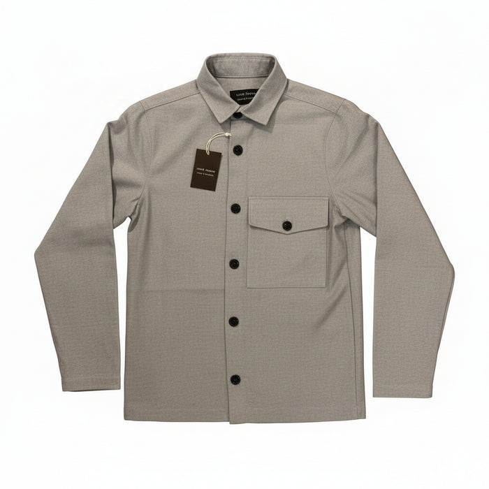 'Made in Denmark' Overshirt, Grå-Jakker-Klaus Samsøe-Motorious Copenhagen