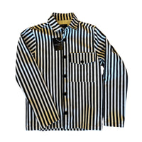 'Made in Denmark' Overshirt, Sort/Natur-Jakker-Klaus Samsøe-Motorious Copenhagen
